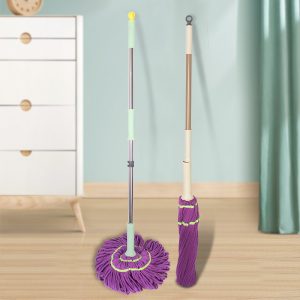 ‌Rotating Hands-Free Microfiber Mop