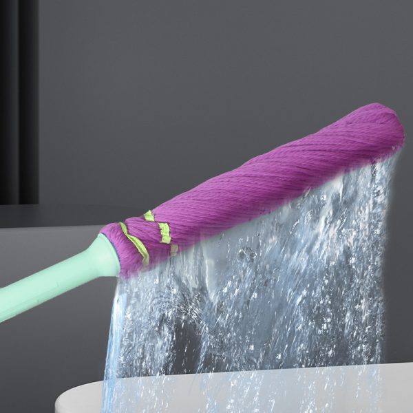 ‌Rotating Hands-Free Microfiber Mop - Image 3
