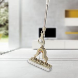 ‌Easy Flip Rubber Backed Sponge Mop