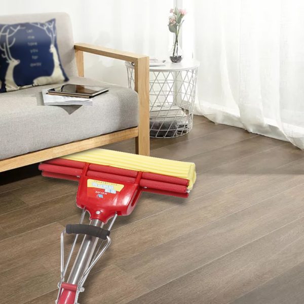 ‌Dual-Size No-Wash Sponge Mop - Image 4