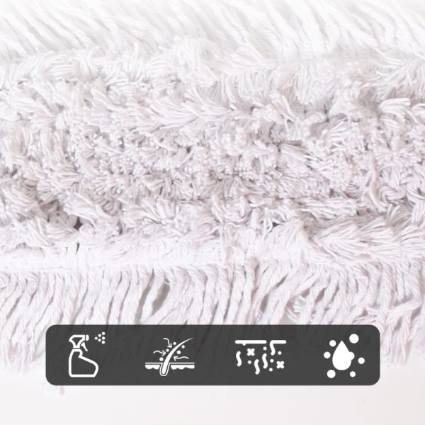 Large flat mop large dust push and row mop - Image 2