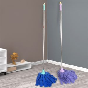 Household mops old-fashioned terry cloth