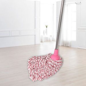 Commercial use of old-fashioned household cotton thread mops