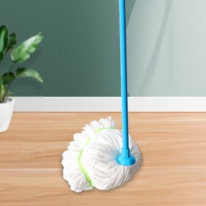 Old-fashioned round-head ultra-fine fiber mop