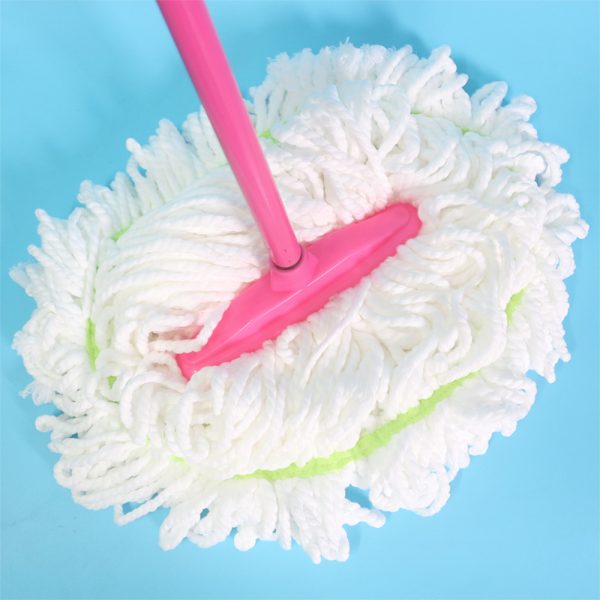 Old-fashioned large square-headed microfiber mop - Image 2