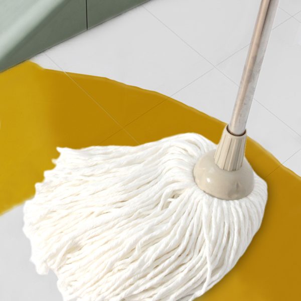 Household old-fashioned water-absorbing cotton thread mop - Image 2