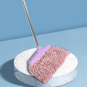 Large square-headed water-absorbent cotton yarn mop