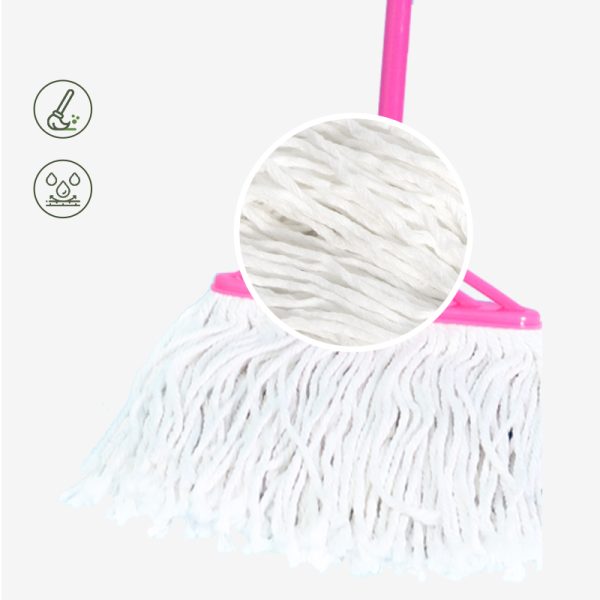 Old-fashioned cotton thread flat-head mop - Image 3