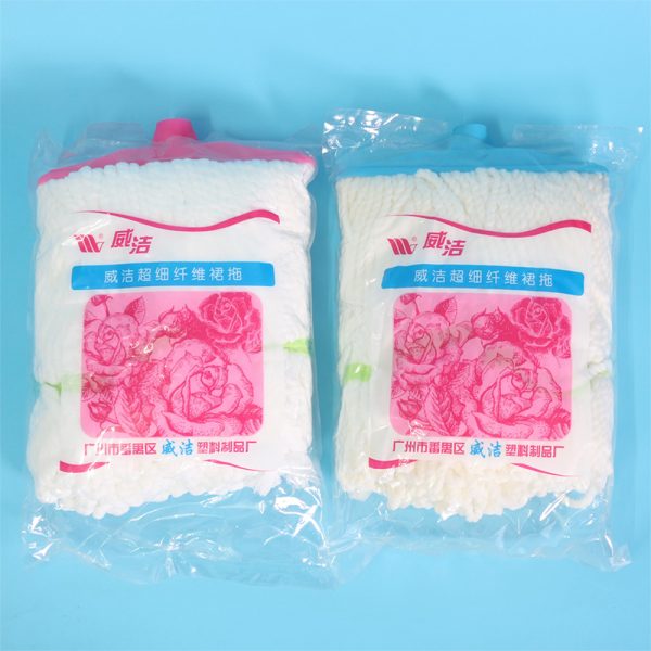 Old-fashioned large square-headed microfiber mop - Image 5