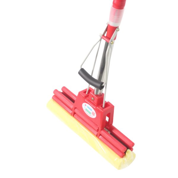 Sponge mop with stainless steel telescopic rod - Image 5